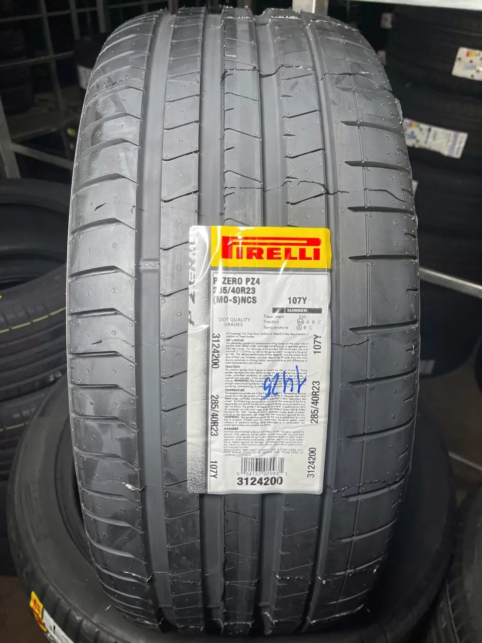 Vỏ lốp 285/40R23 Pirelli Pzero MOS, Vỏ lốp 285/40r23 Pireli Scopion All Season