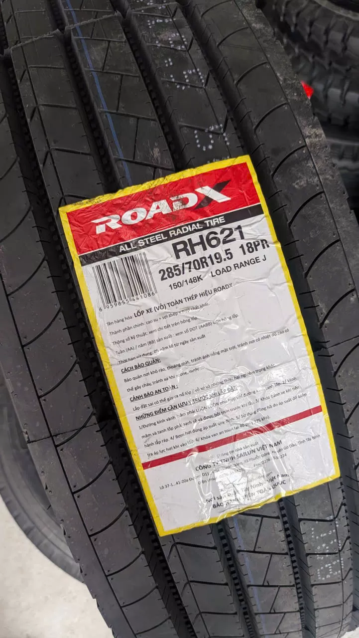 Vỏ lốp 285/70R19.5 Roadx Việt Nam