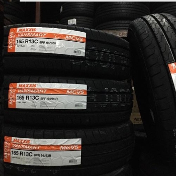 Vỏ lốp 165R13C Maxxis MCV5 8PR, vỏ lốp Xe: Dongben K9