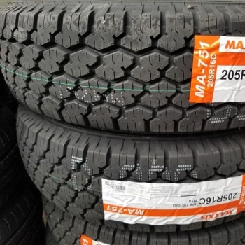 Vỏ lốp 205R16C Maxxis MA751 8PR, vỏ lốp Xe: Isuzu D-Max 3.0, Mitsubishi Triton 2.5MT, Nissan Navara 2.5 MT