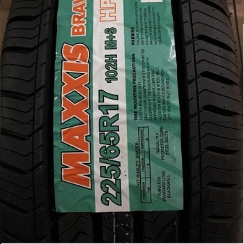 Vỏ lốp 225/65R17 Maxxis HP-M3, vỏ lốp Xe: Honda CRV 2.0AT, Lexus RX350, Lexus RX400h, Lexus NX 200T, Subaru Outback 2.5i, Toyota Rav4