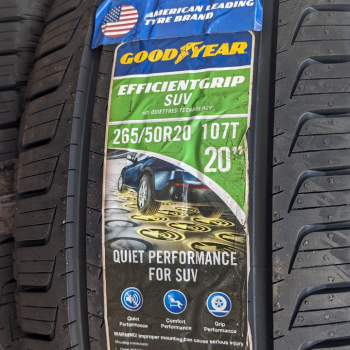 265/50R20 GOODYEAR vỏ lốp Xe: Everest Titanium 2.2