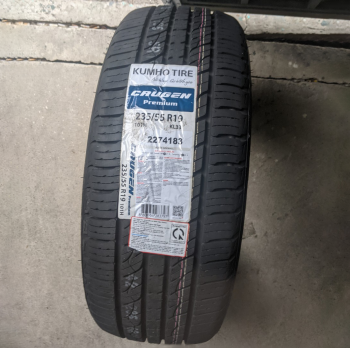 Vỏ lốp 235/55R19 101H KL33, KUMHO VIỆT NAM vỏ lốp ô tô Audi Q5, Hyundai Santafe, Kia Carnival, vỏ lốp ô tô Land Rover Discovery,Rover Evoque, vỏ lốp ô tô Lexus RX350, vỏ lốp ô tô Lexus RX450, vỏ lốp ô tô Mercedes GLC200 GLC250 GLC300