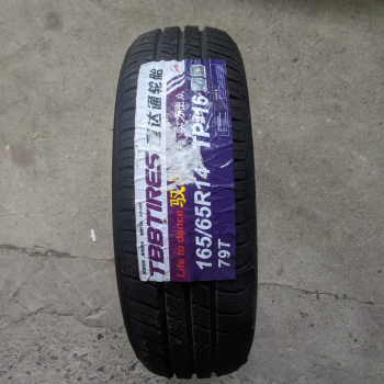 165/65R14 TBB TP-16/GP-16 vỏ lốp Xe: Chevrolet Spark Duo, Hyundai Getz, Hyundai i10, Mitsubishi Mirage 1.2