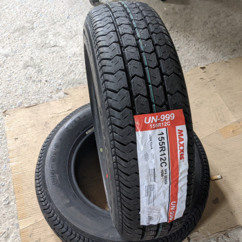 Vỏ lốp 155R12C Maxxis UN999 8PR, vỏ lốp xe tải nhẹ 