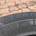 Vỏ lốp 215/70R16 TBB, Vỏ lốp xe Hyundai Starex, vỏ lốp xe ô tô Mitsubishi Outlander