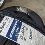 Vỏ lốp 235/65R17 108T HT51 KUMHO VIỆT NAM, vỏ lốp xe ô tô Audi Q5, vỏ lốp xe ô tô Hyundai Santafe 2.2 diesel AT5, vỏ lốp xe ô tô Hyundai Santafe 2.4 xăng GLS AT6, vỏ lốp xe ô tô Santafe 2.7 máy xăng AT