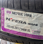 225/45R17 Nexen vỏ lốp Xe: KIA Cerato, Kia Rondo, Lexus IS250, Mercedes C180, Mercedes C200K, Mercedes C230 C250 C280 C300, Volkswagen Scirocco
