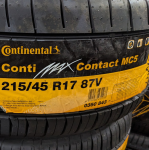 215/45R17 Continental vỏ lốp Xe: Acura ILX 2.0, Elantra GLS 1.8 AT, Hyundai i30 CW, Kia Cerato Signature 1.6AT 2.0 AT, Kia Forte, Kia K3, Toyota Altis 2.0V CVT