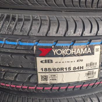 185/60R15 Yokohama Thái vỏ lốp Xe: Toyota Vios G, Vios E, Vios TRD, Toyota Yaris, Hyundai i20 1.4AT, Suzuki Swift 1.5, Volkswagen Polo 1.4