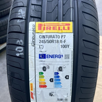 245/50R18 Pirelli Cinturato Runflat vỏ lốp Xe: BMW 535i, BMW 730Li, BMW 750Li, BMW X4 2.0, BMW X3 3.0, BMW 528i, Huyndai Equus, Mercedes S400