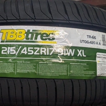 Vỏ lốp 215/45R17 TBB, vỏ lốp xe ô tô Acura ILX 2.0, vỏ lốp Elantra GLS 1.8 AT, vỏ lốp xe Hyundai i30 CW, vỏ lốp xe ô tô Kia Cerato Signature 1.6AT 2.0 AT, vỏ lốp xe ô tô Kia Forte, Kia K3, Toyota Altis 2.0V CVT
