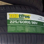 Vỏ lốp 225/60R16 TBB, vỏ lốp ô tô Mitsubishi Zinger 2.4