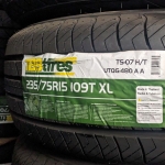 235/75R15 TBB TS-07 HT THÁI LAN vỏ lốp Xe: Ford Ranger 4x4 XL