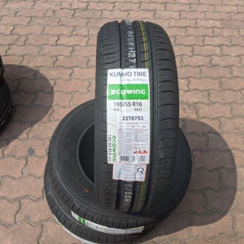 Vỏ lốp 195/55R16 87V KH27 KUMHO VIỆT NAM, Vỏ lốp xe ô tô BMW 116i, Vỏ lốp xe ô tô Hyundai Accent 2018, Vỏ lốp xe ô tô Hyundai i20 Active, Vỏ lốp xe ô tô Kia Rio 1.6, Vỏ lốp xe ô tô CIAZ