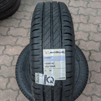 Vỏ lốp 185R14C 8PR Michelin Agilis, vỏ lốp xe Toyota Hiace, vỏ lốp xe Toyota Zace, vỏ lốp xe Mitsubbishi Jolie, vỏ lốp xe Huyndai porter, vỏ lốp xe Suzuki Super Carry Pro