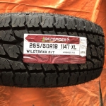265/60R18 Landspider Wildtraxx AT vỏ lốp Xe: Chevrolet Colorado, Chevrolet Trailblazer, Ford Ranger Wildtrack, Lexus GX460, Mitsubishi Pajero, Mitsubishi Triton 2.4, Toyota Fortuner 2.7V, Land Cruiser Prado