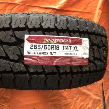 265/60R18 Landspider Wildtraxx AT vỏ lốp Xe: Chevrolet Colorado, Chevrolet Trailblazer, Ford Ranger Wildtrack, Lexus GX460, Mitsubishi Pajero, Mitsubishi Triton 2.4, Toyota Fortuner 2.7V, Land Cruiser Prado