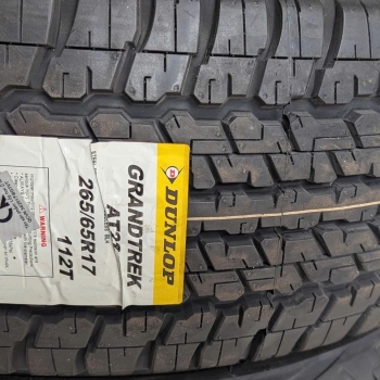 Vỏ lốp 265/65R17 Dunlop AT22, Vỏ lốp theo xe Mazda BT50