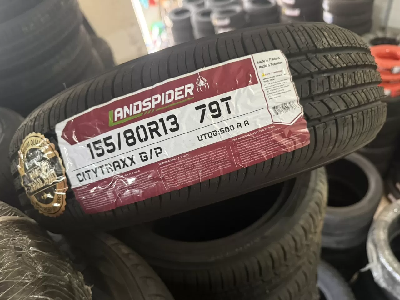 Vỏ lốp 155/80R13 Lanspider THÁI LAN