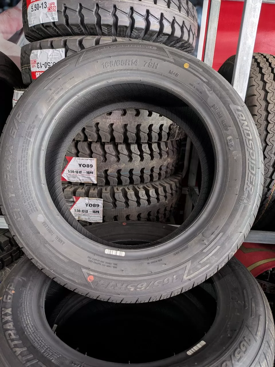 165/65R14 Alliance vỏ lốp Xe: Chevrolet Spark Duo, Hyundai Getz, Hyundai I10, Mitsubishi Mirage 1.2