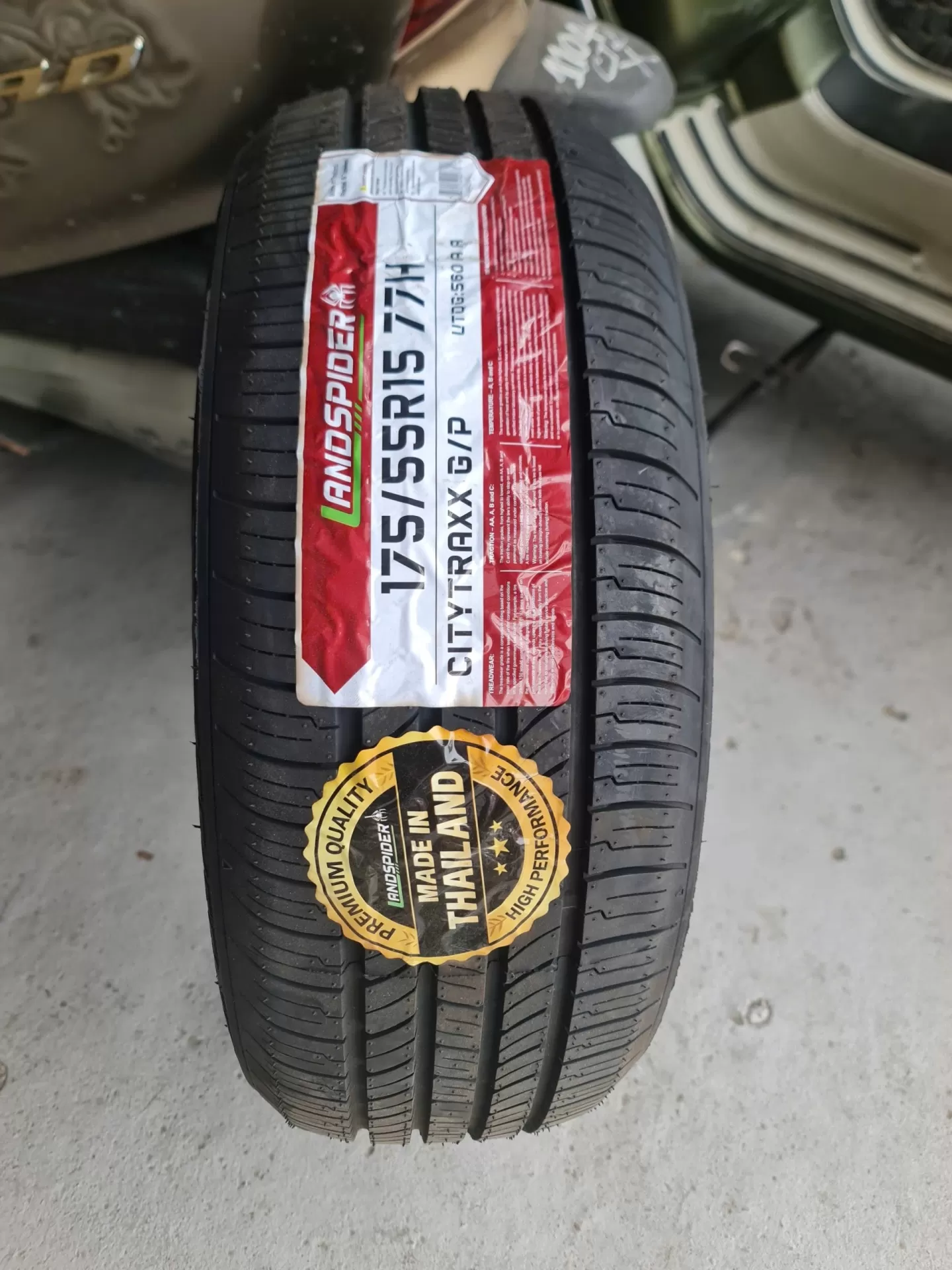 Vỏ lốp 175/55R15 Landspider, vỏ lốp Xe otoMitsubishi Mirage