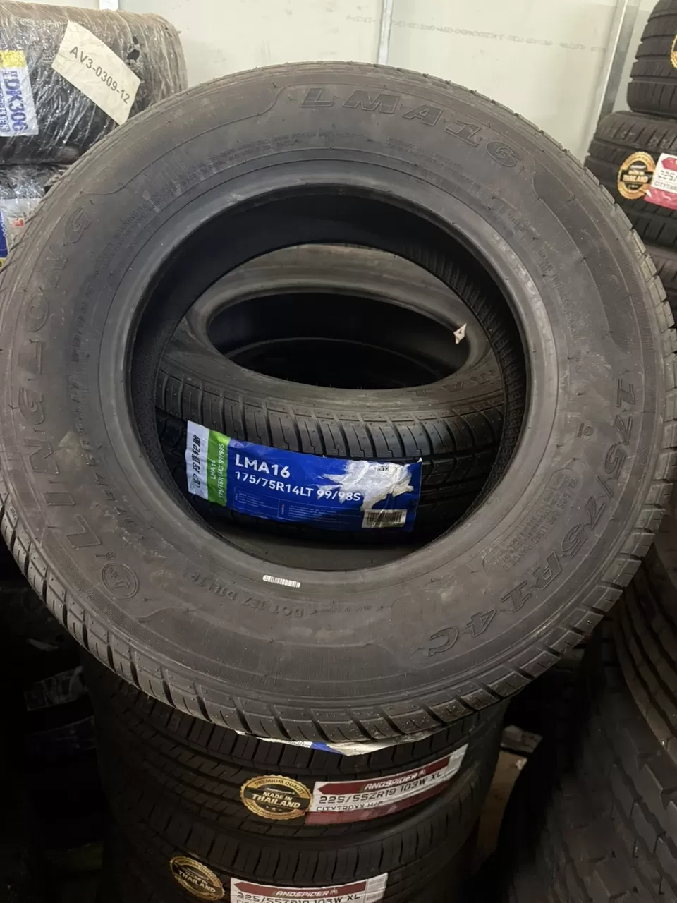 Vỏ lốp xe tải Wuling 175/75R14C Linglong