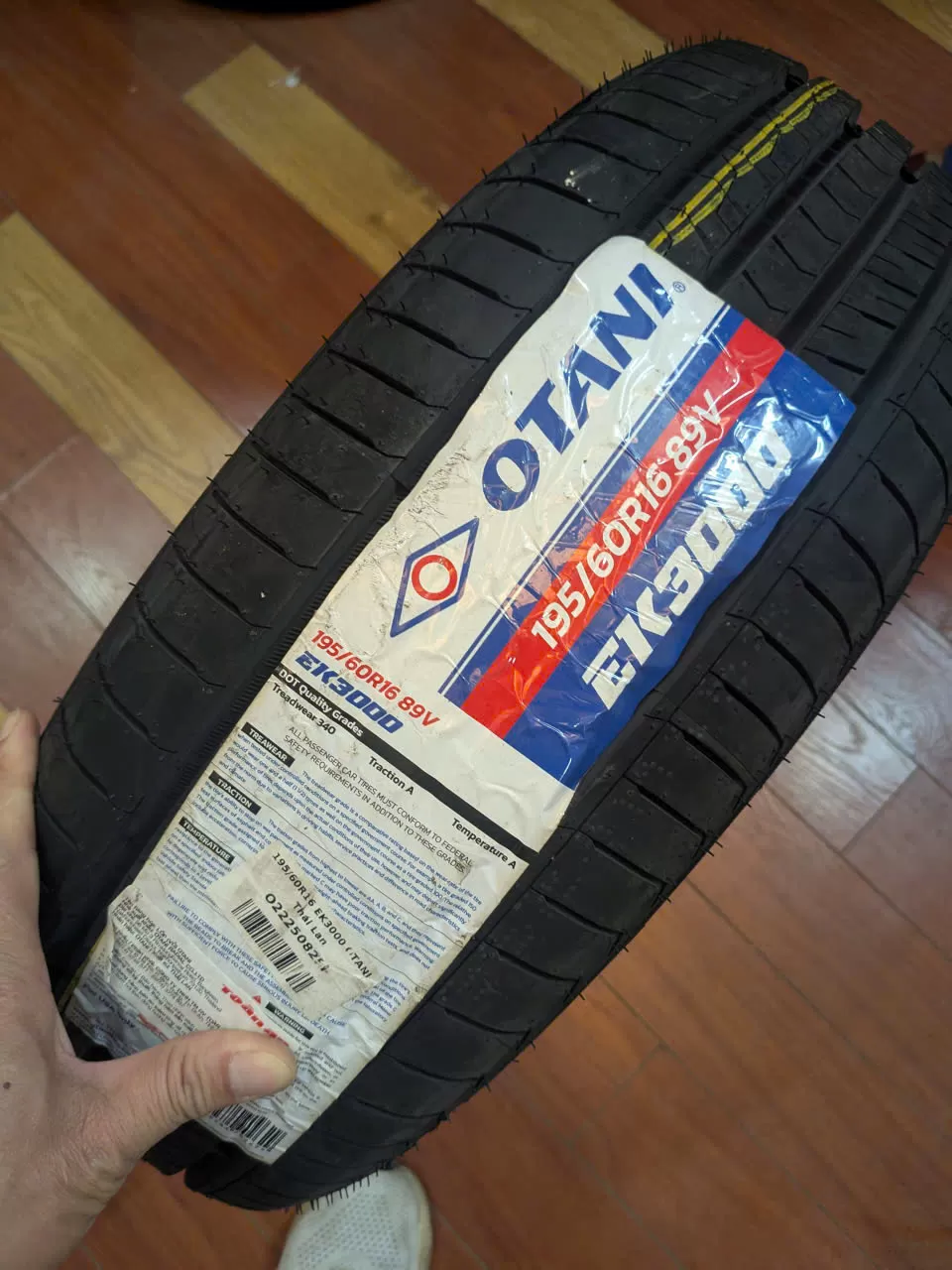 Vỏ lốp 195/60R16 Otani EK3000 Otani, Vỏ lốp xe Toyota Veloz, vỏ lốp ô tô Suzuki XL7