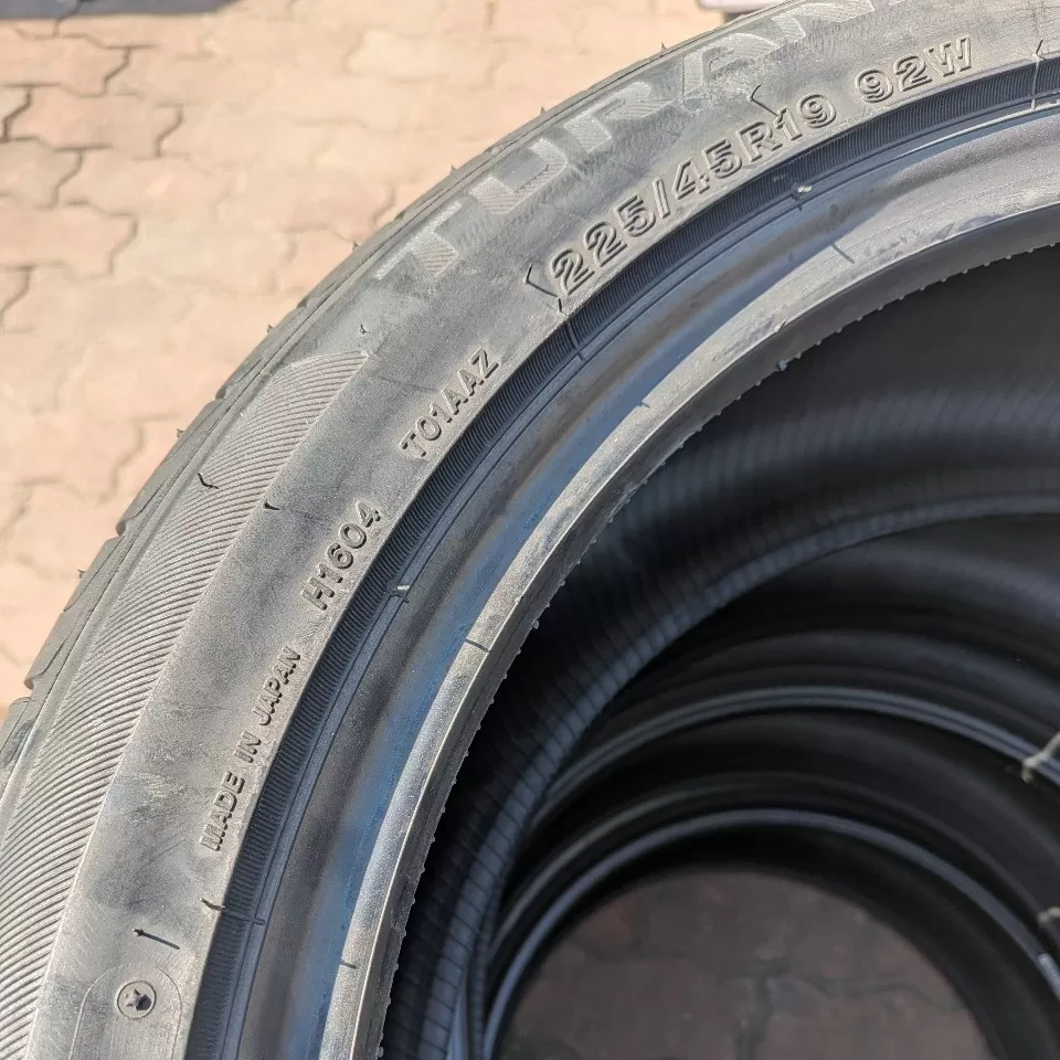 Vỏ lốp 225/45R19 Bridgestone T001A Turanza, vỏ lốp Xe Mazda 6 2.5