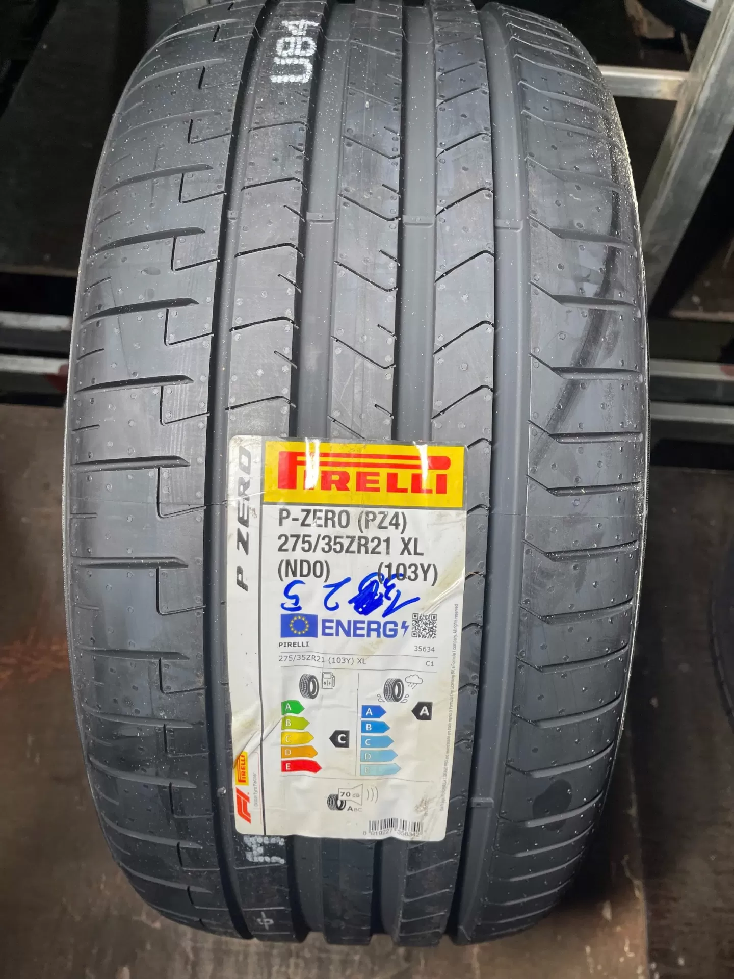 Vỏ lốp 275/35R21 Pirelli Pzero PZ4 ND0 Sport 103Y XL, vỏ lốp Xe: Audi S8 D5 , Audi S8 4.0