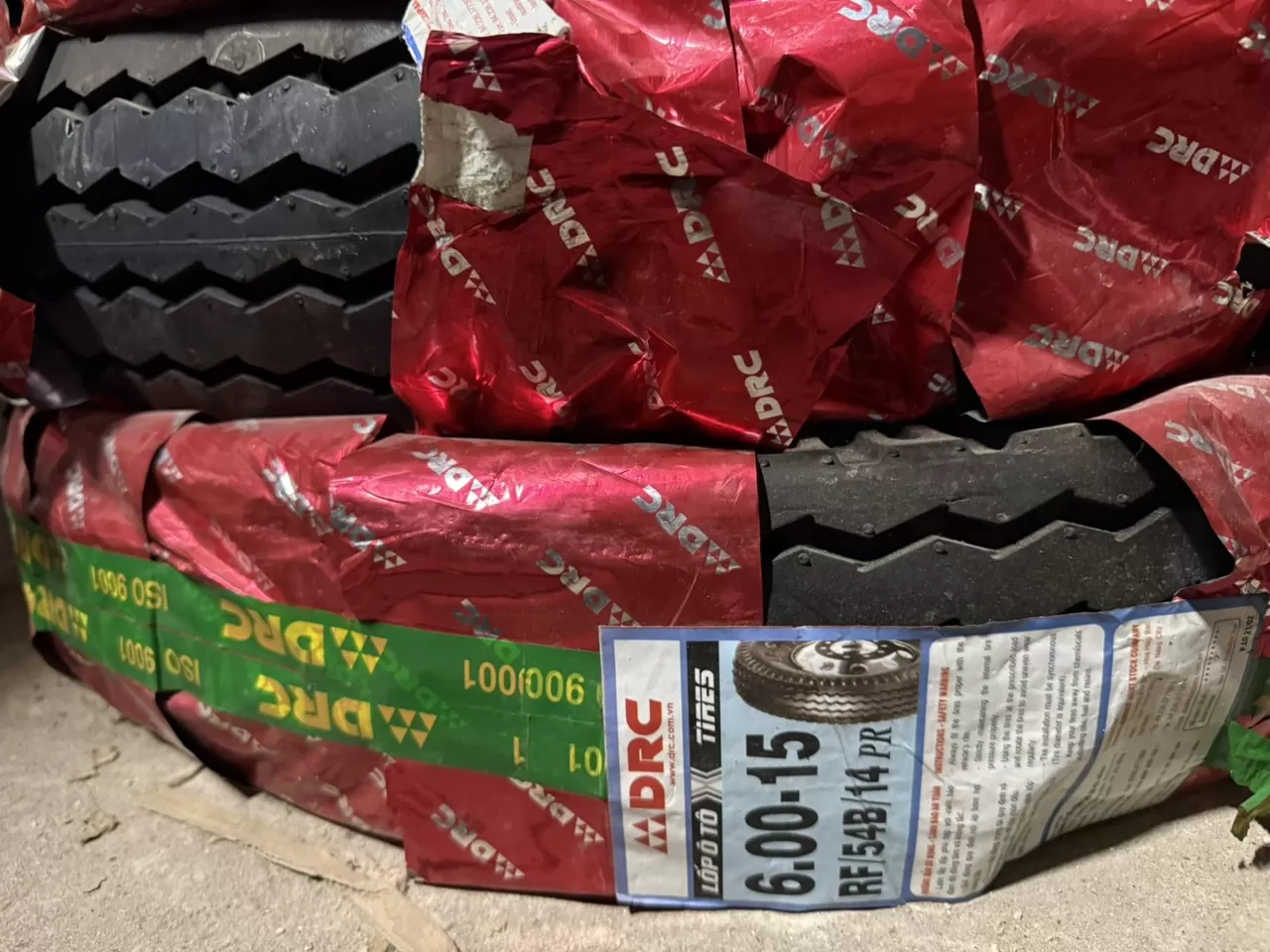 Vỏ lốp 6.00-15 DRC