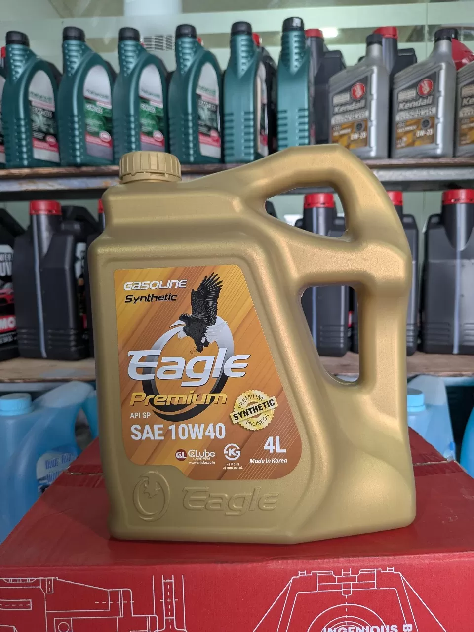 Dầu máy 10W40 Eagle Hàn Quốc